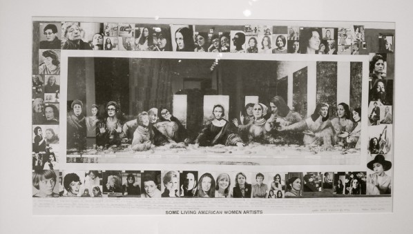 women artist last supper