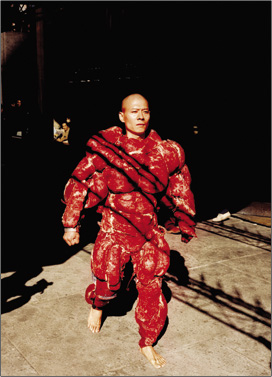 Zhang Huan "My New York" 2002. image courtesy of www.zhanghuan.com