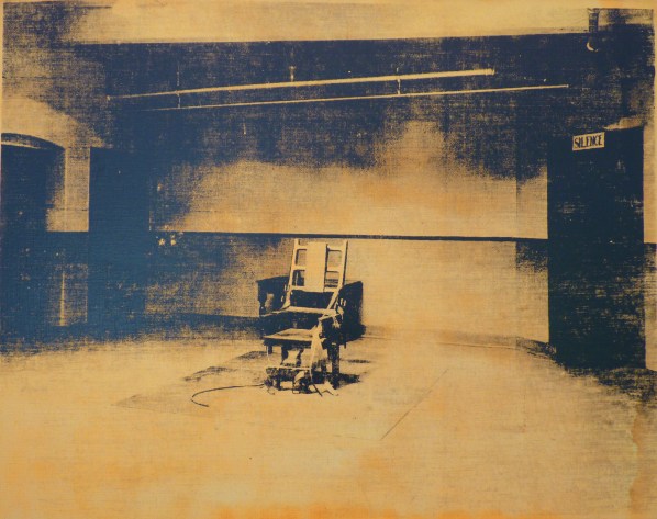 Andy Warhol, "Electric Chair", 1971.