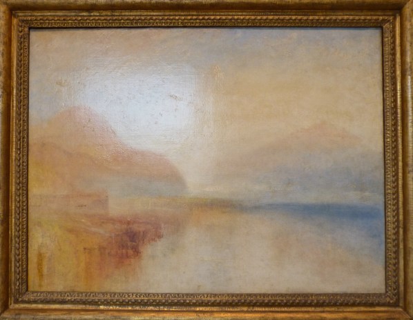Joseph Mallord William Turner, 1775-1851. Inverary Pier, Loch Fyne: Morning. ca.1845