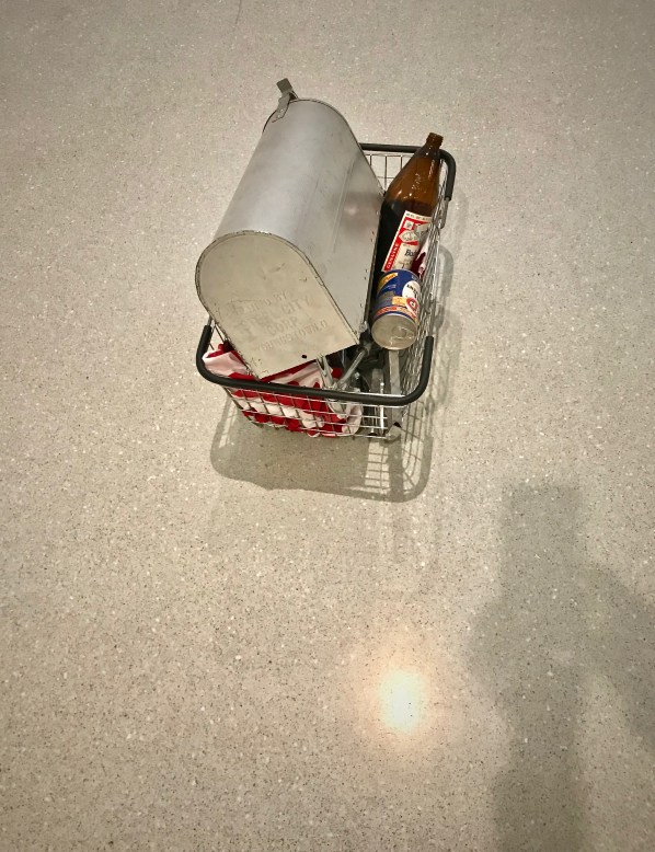 trashed mailbox, 1989